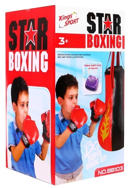 Interaktívny boxerský set pre deti 3+