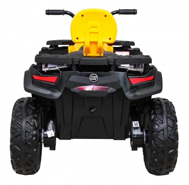 Štvorkolka XT-Speed pre deti žltá + 4x4 + EVA + pomalý štart + rádio MP3 + LED dióda