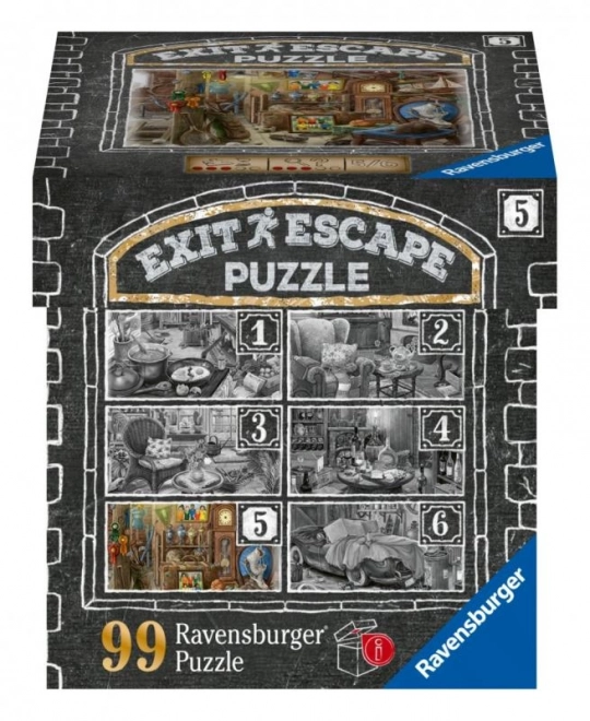 RAVENSBURGER Únikové EXIT puzzle Strašidelné sídlo