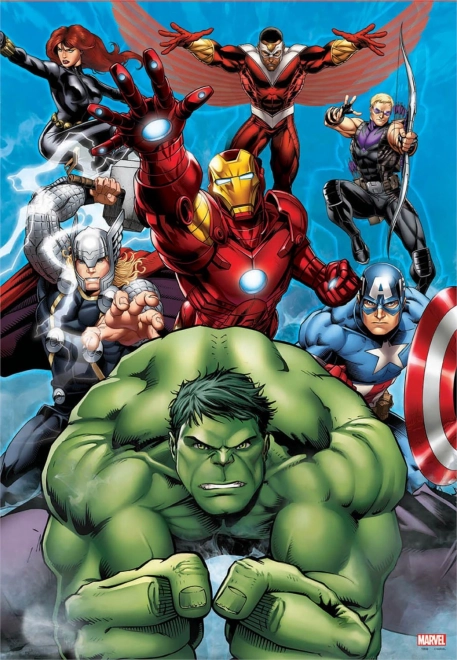 Puzzle Avengers - Sjednotenie 200 Dielikov