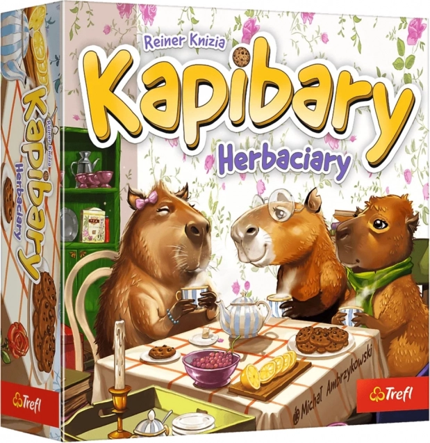 Kapibary Herbaciary – rodinná stolová hra TREFL
