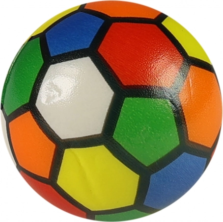 Farebná penová loptička 6 cm