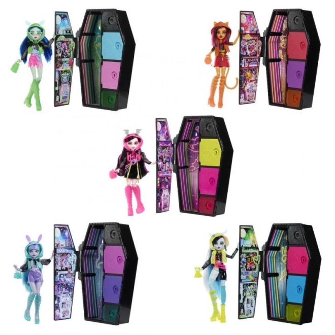 Panenka Monster High Skulltimate Secrets Neon