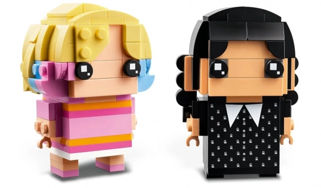 Stavebnica BrickHeadz Wednesday a Enid