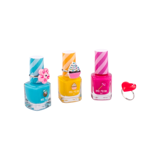 Tri žiarivé odtiene na kreatívny nail art