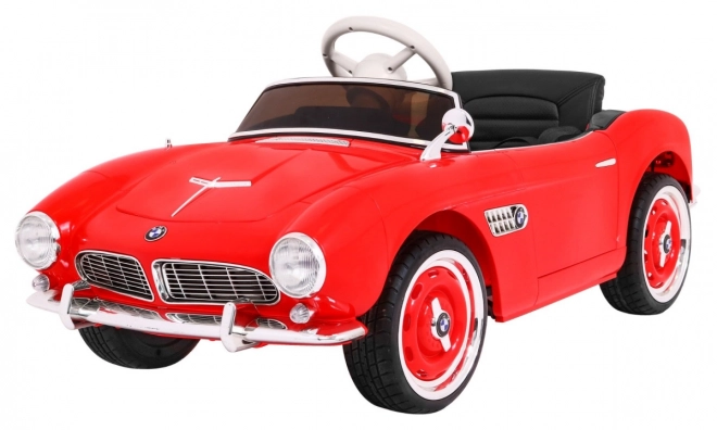 Detské elektrické auto BMW 507 Retro červené