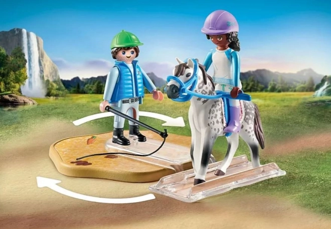 Moderná jazdecká aréna PLAYMOBIL Horses