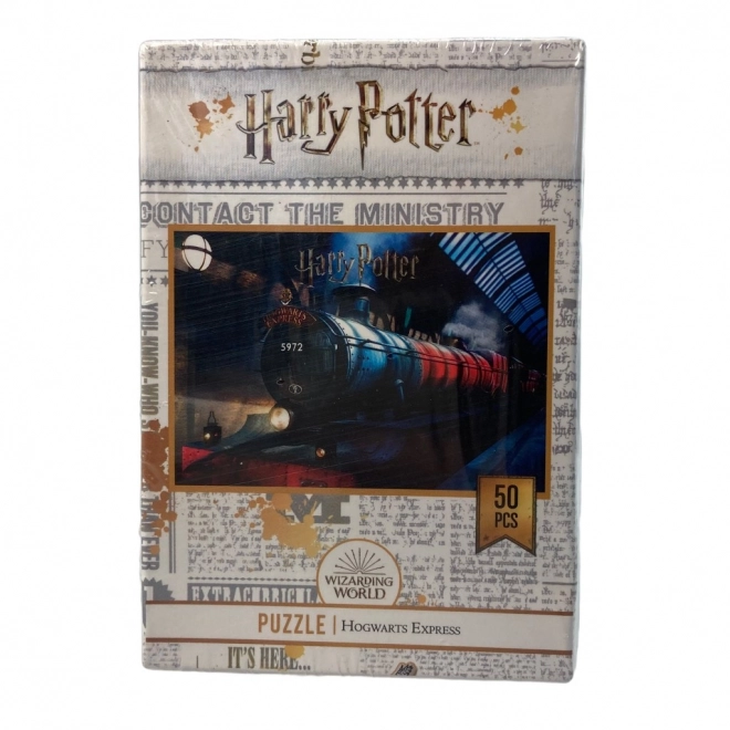 Mini puzzle Harry Potter Bradavický expres