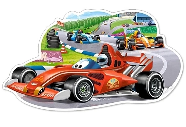 Puzzle 12 dielikov maxi Racing Bolide