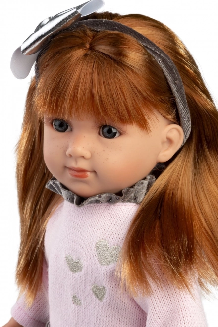 Realistická bábika Nicole s mäkkým látkovým telom - 35 cm