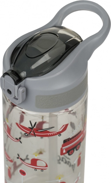 Tritanová fľaša na pitie so slamkou Záchranári 500 ml