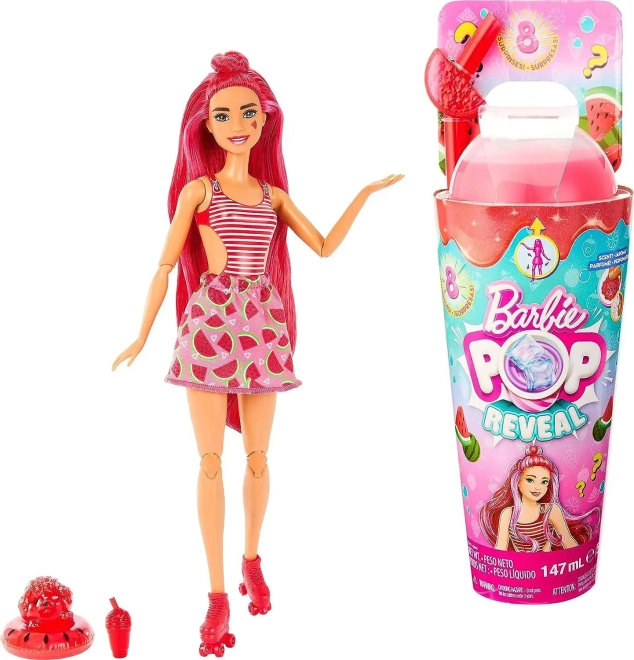 Barbie Pop Reveal Šťavnaté Ovocie - Melónová Drť