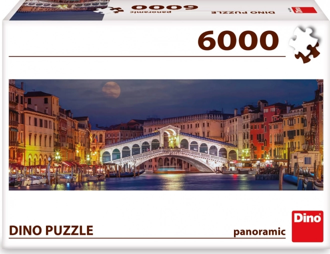 Panoramatické puzzle Most Rialto 6000 dielikov