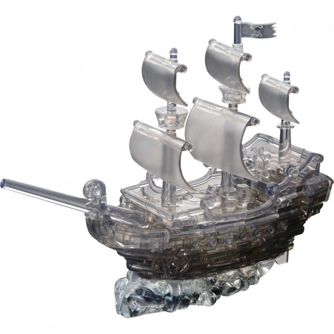 3D Crystal puzzle Pirátska loď 101 dielikov