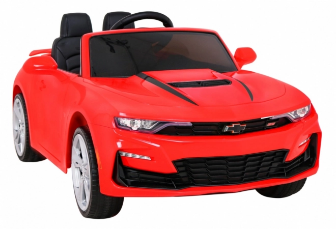 Chevrolet Camaro 2SS s batériou + diaľkové ovládanie + EVA kolesá + ľahké štartovanie + zvuky a osvetlenie – Červená