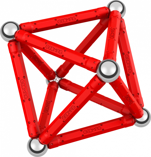 Magnetická stavebnica Geomag Geometria 24 dielov