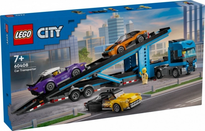 Lego City odťahové vozidlo so športovými autami