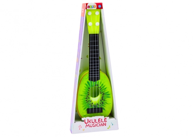 Ukulele pre deti mini gitara s motívom kiwi