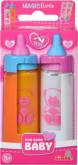 magické fľaštičky pre bábiky New Born Baby – sada 2 ks
