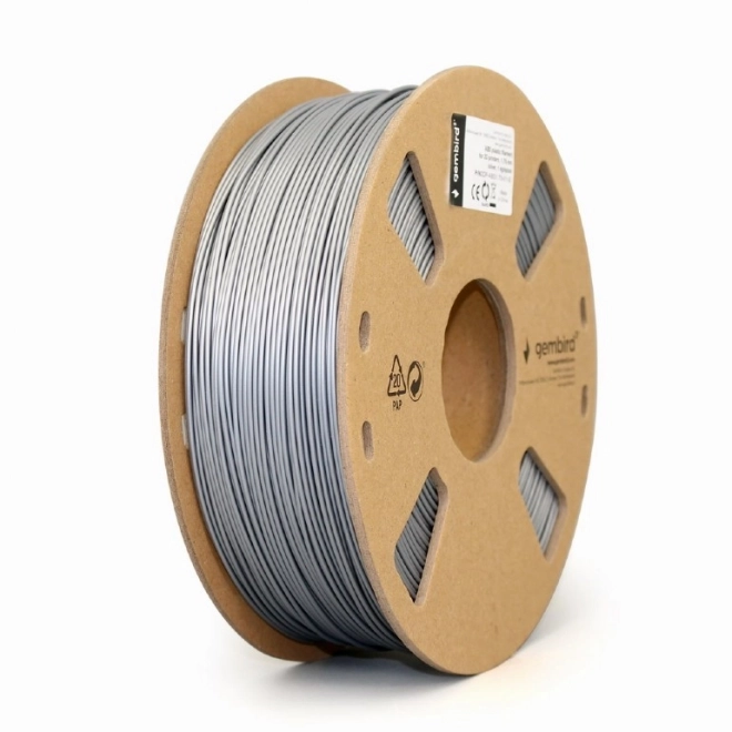 Filament pre 3D tlačiareň ABS 1.75mm strieborný