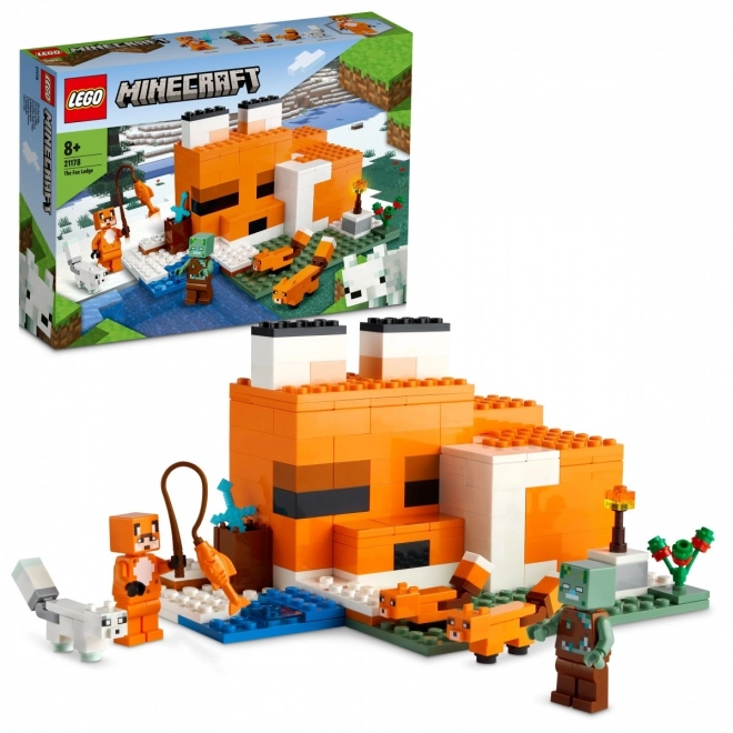 LEGO Minecraft 21178 Líščí domček