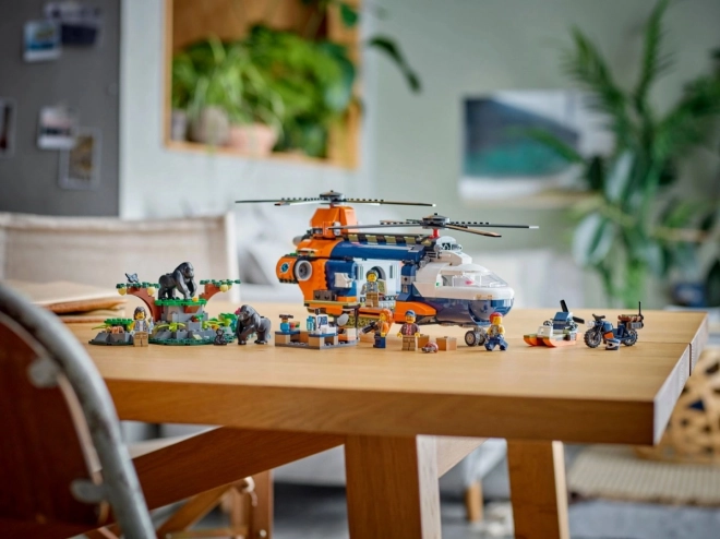 Lego City Helikoptéra Džungľových Bádateľov