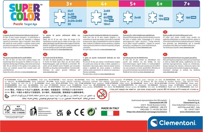 Clementoni Puzzle Slnečné pobrežie 104 dielikov