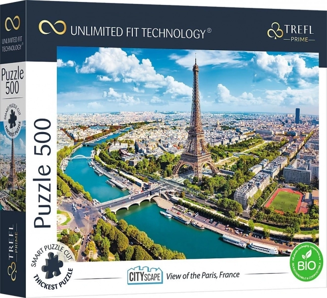 Puzzle Panorama: Paríž, Francúzsko 500 dielikov