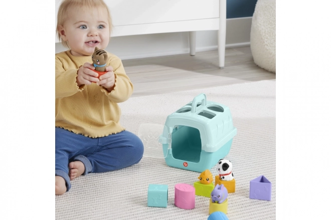 Fisher-Price vkladačka so zvieratkami