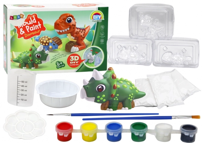 Kreatívny set na tvorbu 3D dinosaurov