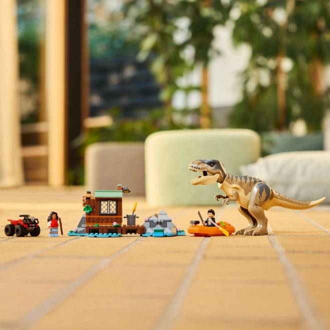 Lego Jurský svet Útek riekou pred Tyrannosaurom