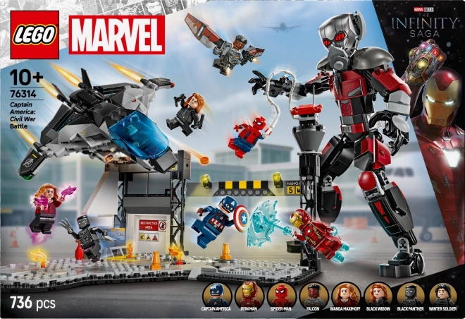 LEGO Marvel Kapitán Amerika: Občianska vojna - Bitka