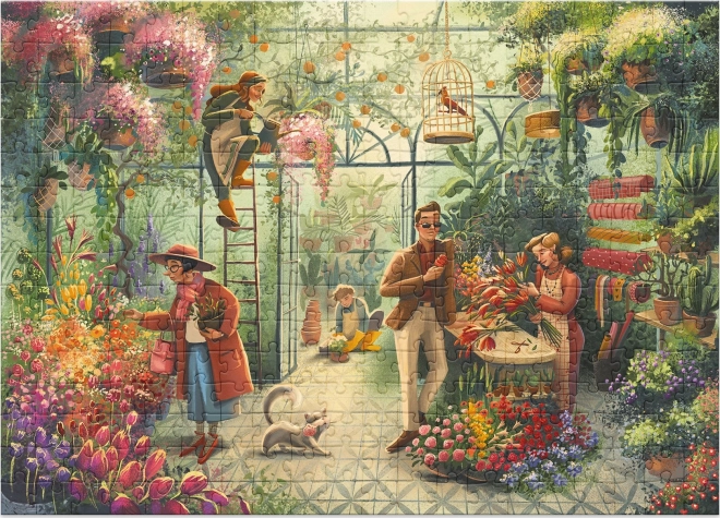 Puzzle Obchody: Kvetinárstvo 300 kúskov