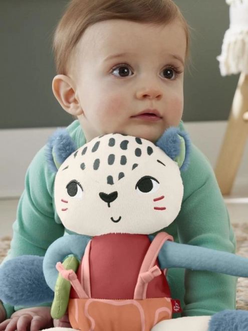 Senzorická hračka Snehový leopard od Fisher-Price