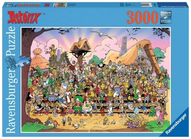 Puzzle Asterix a Obelix: Rodinná fotka