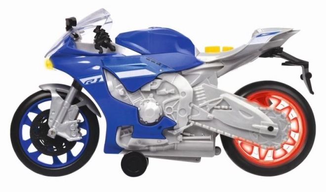 Motorka Yamaha R1 so zvukovými a svetelnými efektmi 26 cm