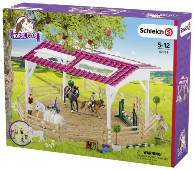 Jazdecká Škola Schleich Horse Club® s Jazdcami a Koňmi