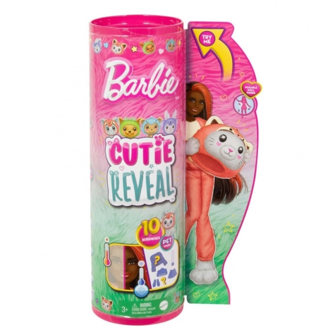 Barbie Cutie Reveal - Kocúr-Panda Červený