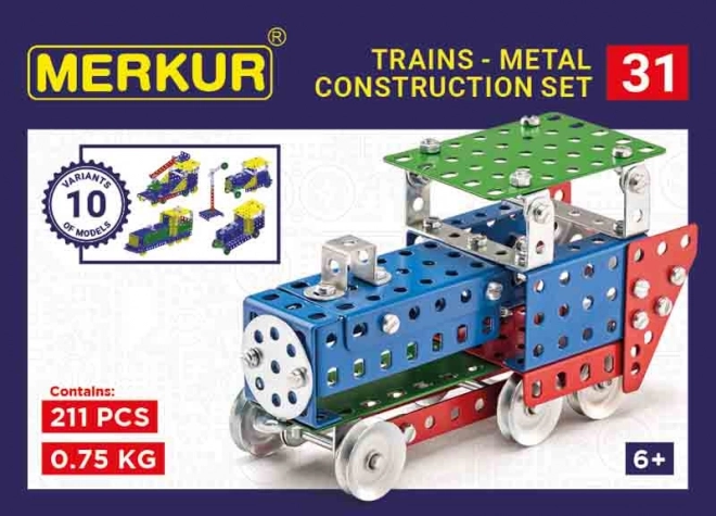 Merkur 031 Modely železníc - 211 dielikov