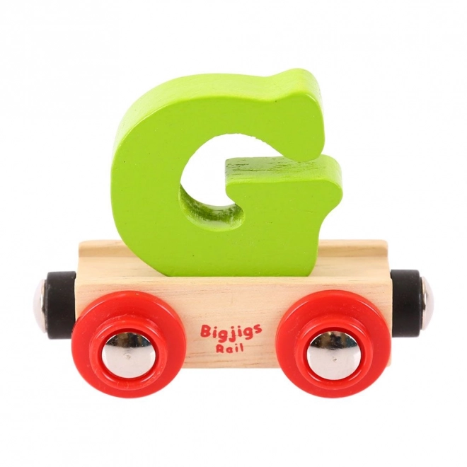 Vagónik Bigjigs Rail s písmenom G