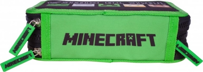 Školský peračník Minecraft Alex a Steve trojposchodový