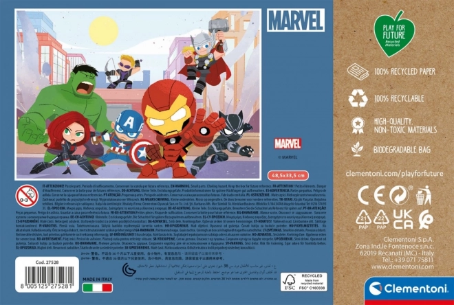 Clementoni Play For Future Puzzle Marvel: Avengers 104 dielikov