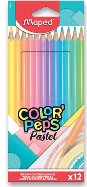 Pastelky Maped Color'Peps Pastel 12 ks