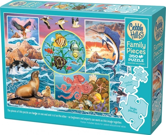 Rodinné Puzzle Kouzlo Oceánu 350 Dielikov