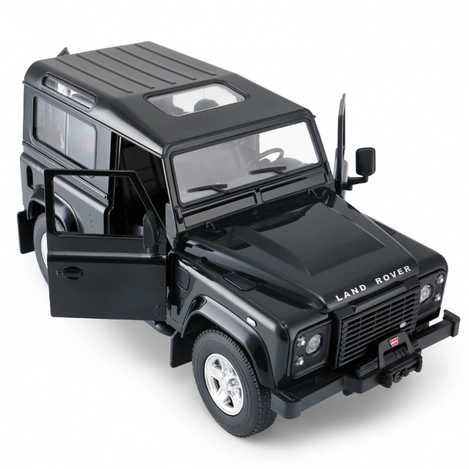 Land Rover Defender čierny model 1:14 s diaľkovým ovládaním