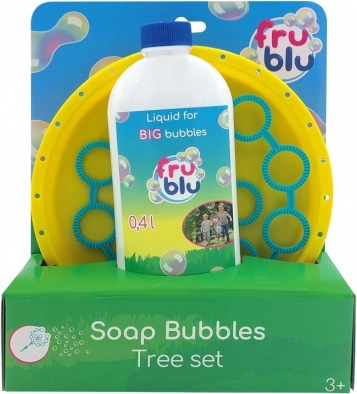 Súprava na výrobu bubliniek Fru Blu Stromček s roztokom 0,4l