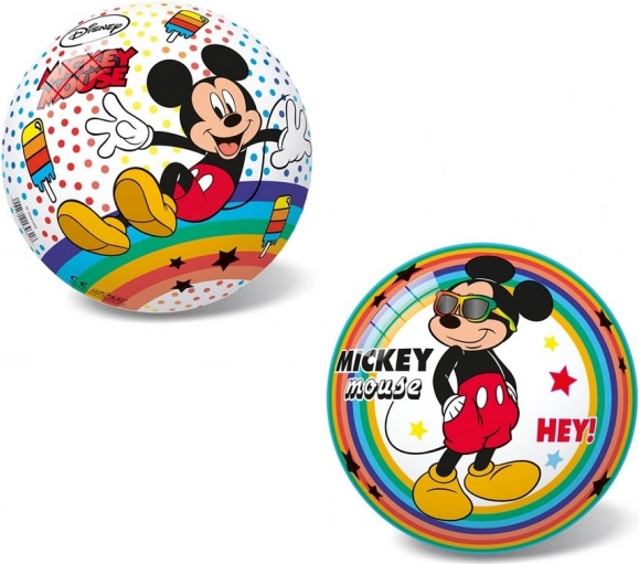 Lopta DISNEY Mickey dúhová 23 cm