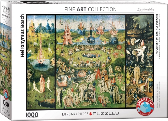 Puzzle Záhrada pozemských rozkoší 1000 dielikov od Eurographics