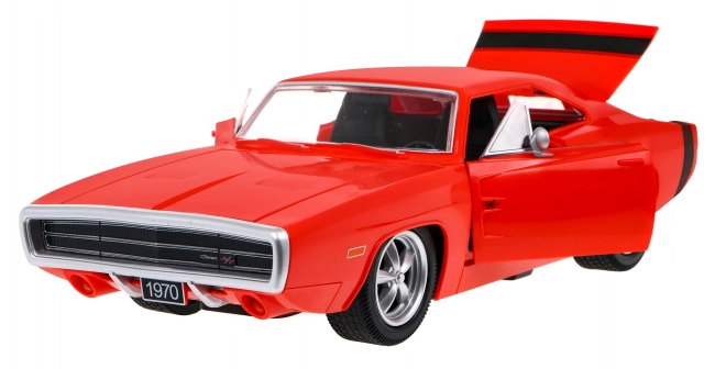 1970 Dodge Charger Rt Červený Rastar Model 1:16