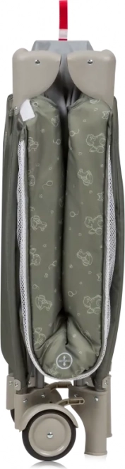 Cestovná postieľka Lionelo Sven Plus Beige Olive